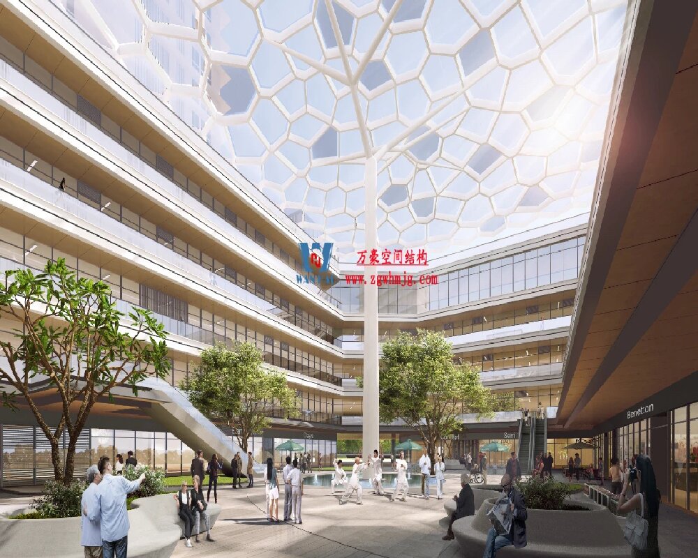 ETFE Membrane Structure Project Of Anji County Changshuo Community Real Estate Development ETFE Membrane Structure Project Of Anji County Changshuo Community Real Estate Development