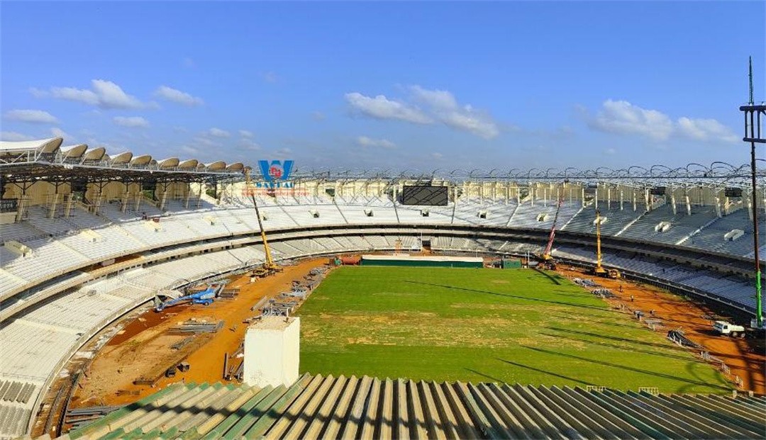 The PTFE membrane structure of KASARANI Stadium in Kenya: an example of modern construction technology The PTFE membrane structure of KASARANI Stadium in Kenya: an example of modern construction technology