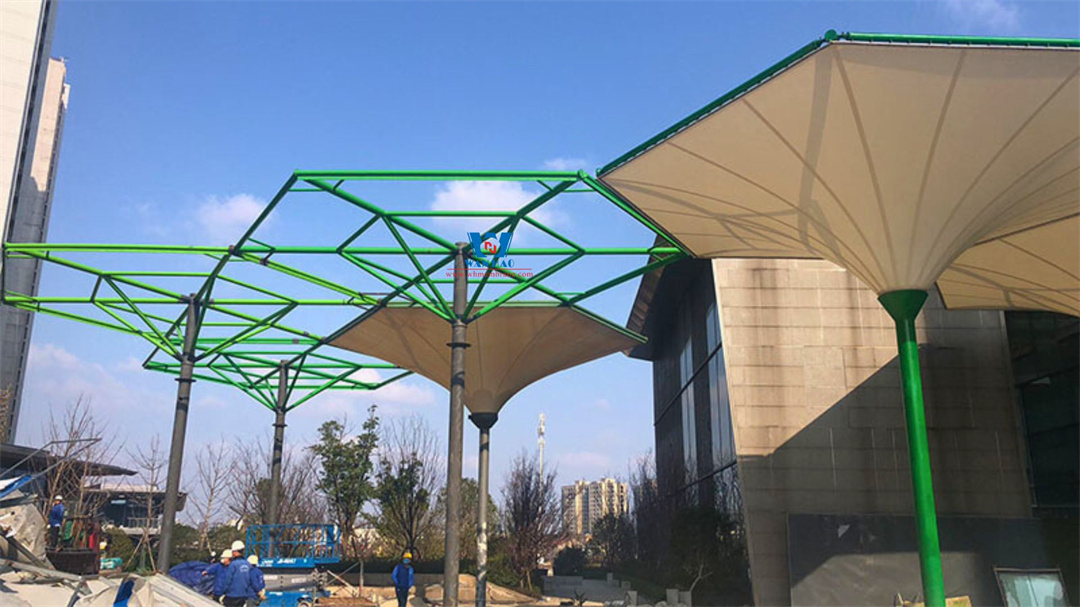 Membrane structure: bringing innovative beauty to transportation facilities