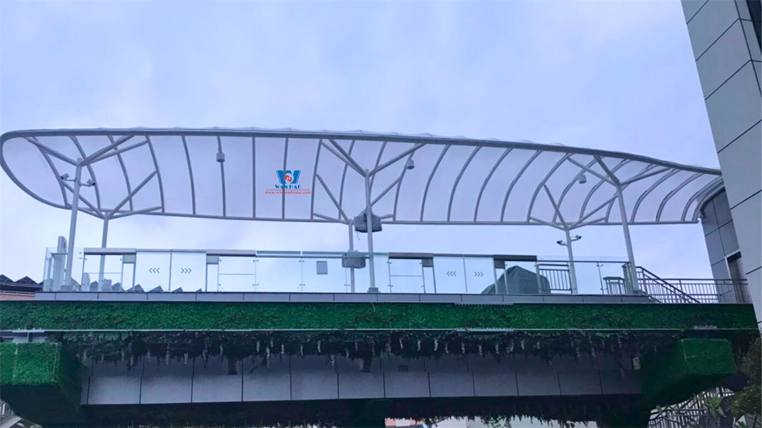 Membrane structure: bringing innovative beauty to transportation facilities