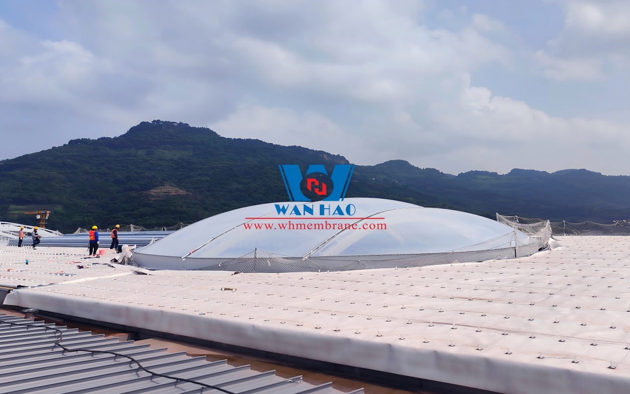 Membrane Structure Shapes Chongqing East Railway Station's Transportation
