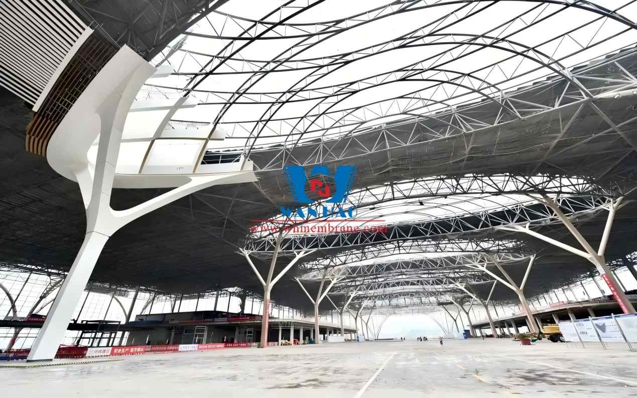 Membrane Structure Shapes Chongqing East Railway Station's Transportation