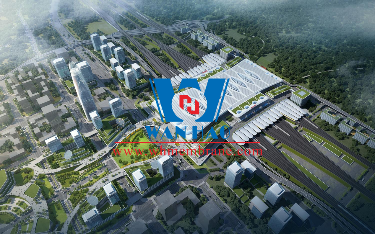 Membrane Structure Shapes Chongqing East Railway Station's Transportation