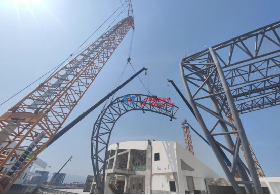 Lotus Blooms—PTFE Membrane Structure Roofing for Ruili International Cultural Center Lotus Blooms—PTFE Membrane Structure Roofing for Ruili International Cultural Center