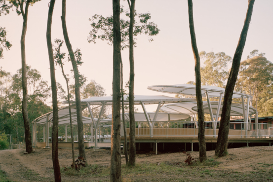 PTFE Membrane Fabric Canopy for Wangun Amphitheatre in Australia