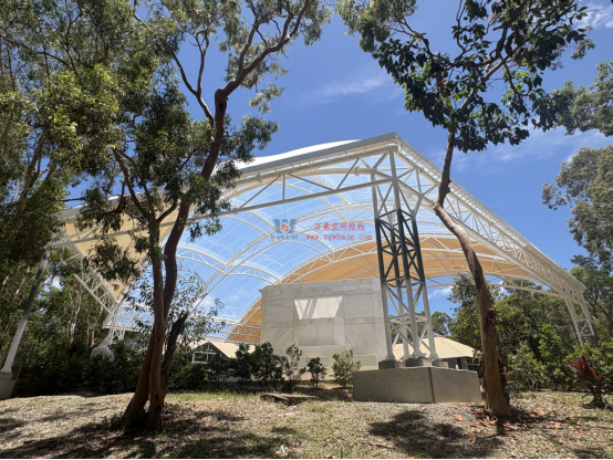 PTFE Membrane Dome Structure for The Link Walkway Canopy in Australia