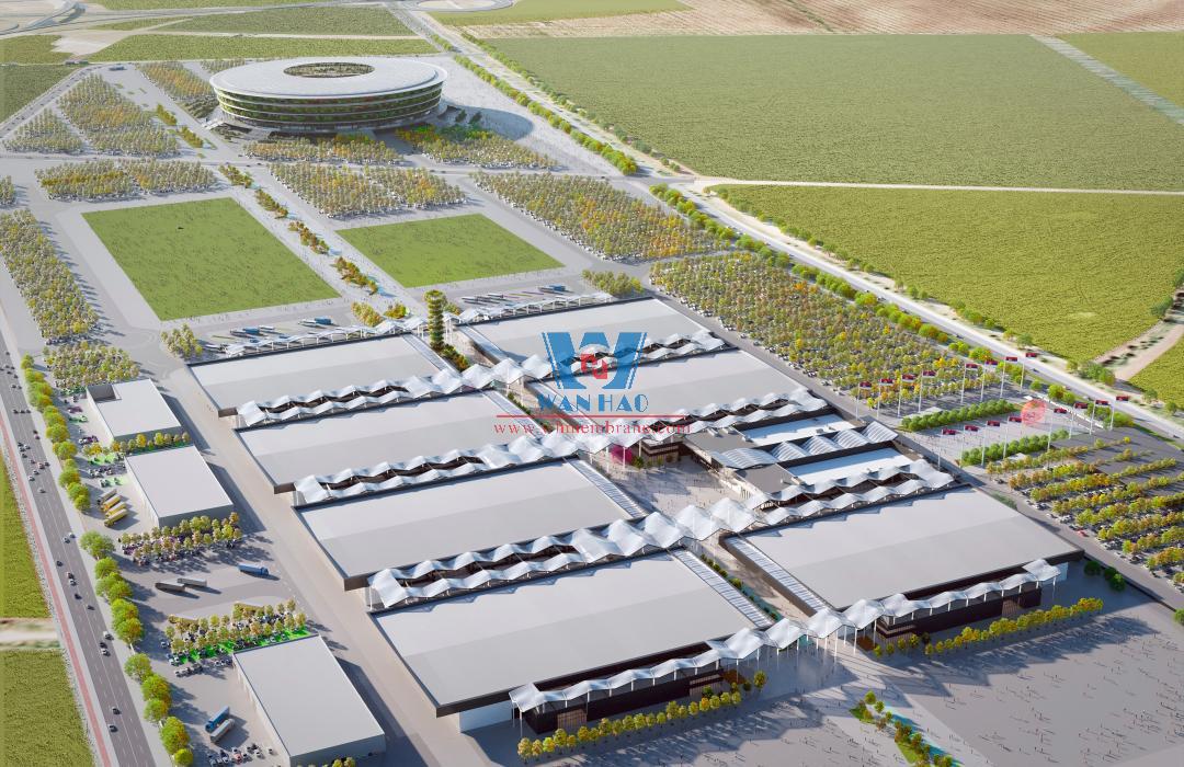 هيكل غشاء ETFE لمركز مؤتمرات صربيا هيكل غشاء ETFE لمركز مؤتمرات صربيا