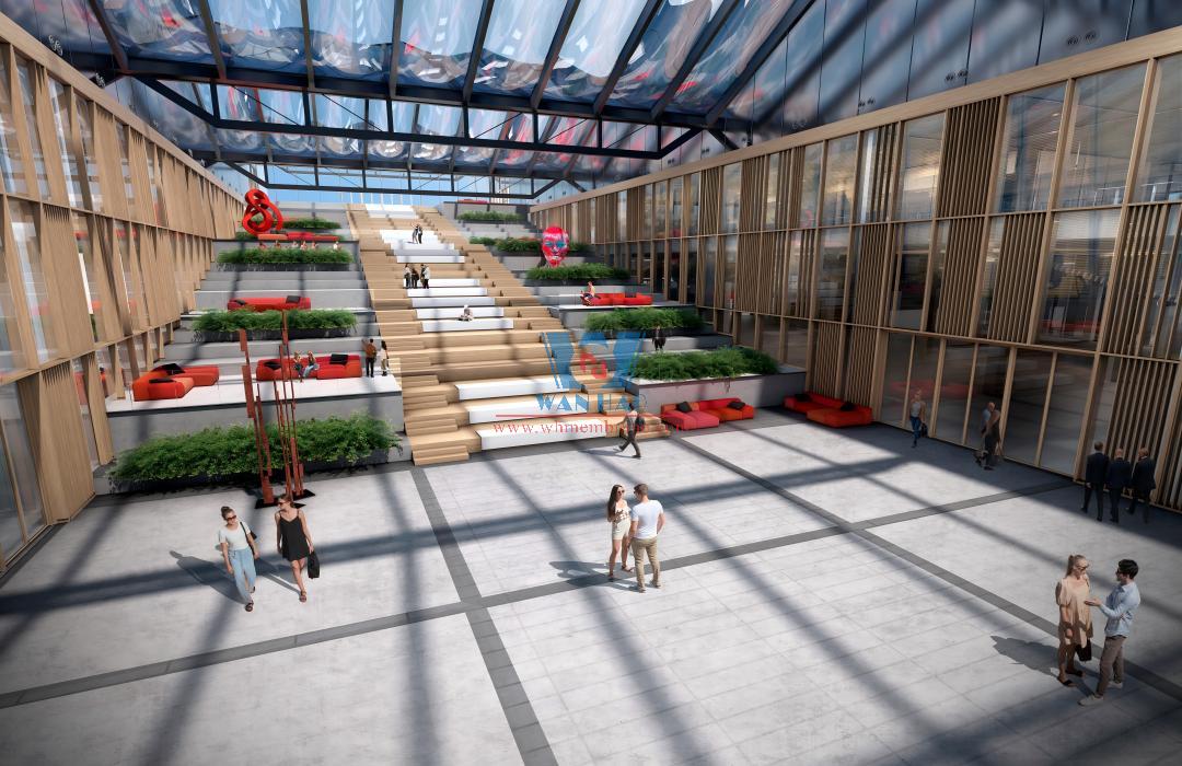 هيكل غشاء ETFE لمركز مؤتمرات صربيا هيكل غشاء ETFE لمركز مؤتمرات صربيا