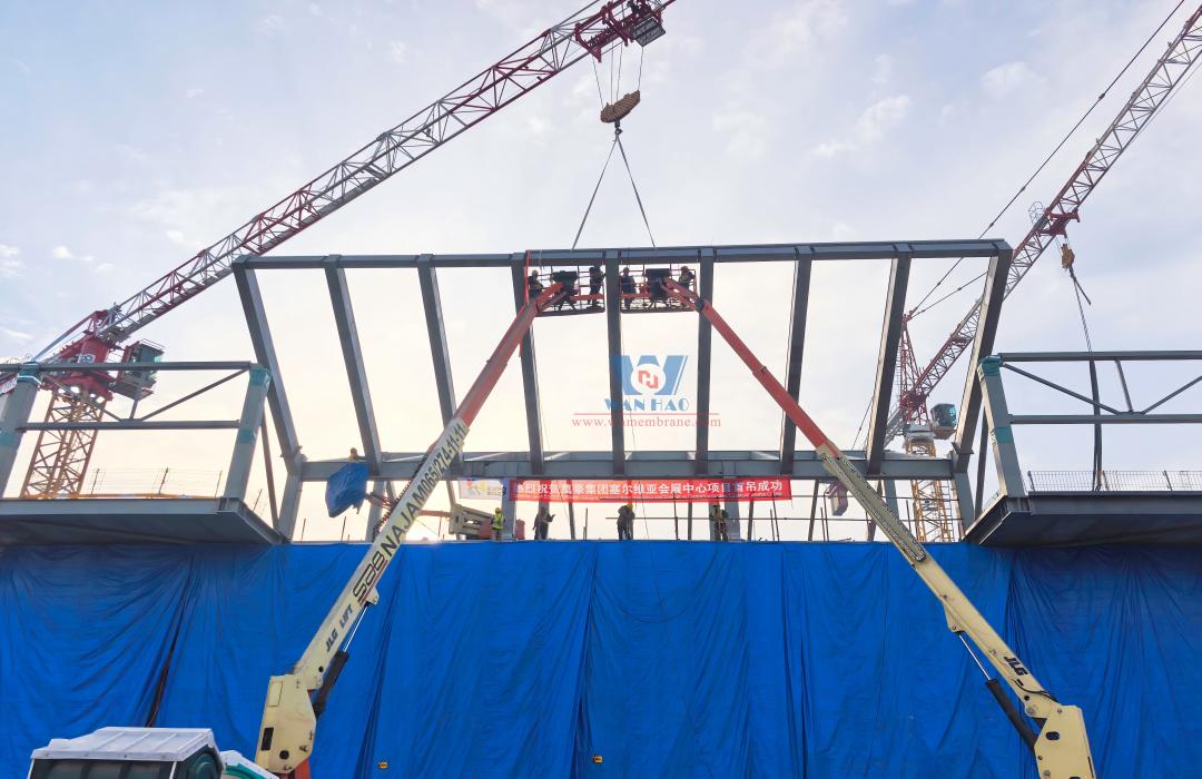 هيكل غشاء ETFE لمركز مؤتمرات صربيا هيكل غشاء ETFE لمركز مؤتمرات صربيا