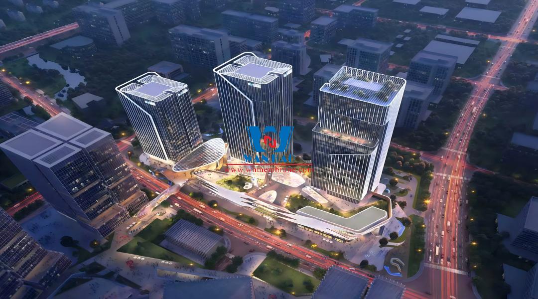 Shanghai Integrated Circuit Design Industrial Park ETFE Air Cushion Project