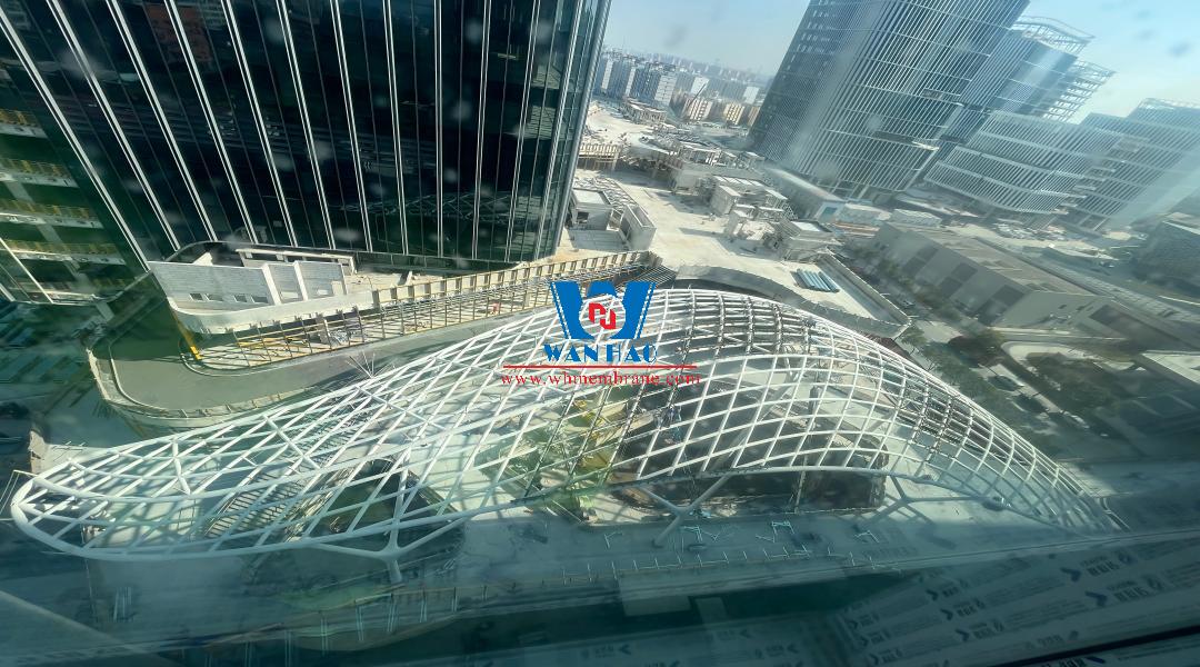 Shanghai Integrated Circuit Design Industrial Park ETFE Air Cushion Project