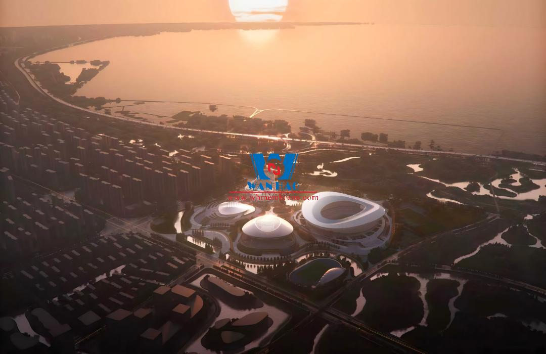 Wuxi Olympic Sports Industry Center ETFE Membrane Structure Project Wuxi Olympic Sports Industry Center ETFE Membrane Structure Project