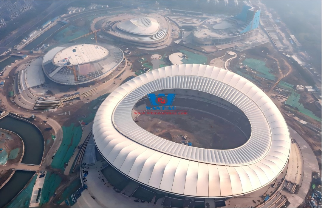 Wuxi Olympic Sports Industry Center ETFE Membrane Structure Project Wuxi Olympic Sports Industry Center ETFE Membrane Structure Project