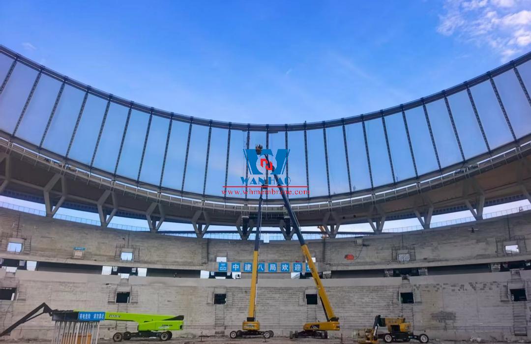 Wuxi Olympic Sports Industry Center ETFE Membrane Structure Project Wuxi Olympic Sports Industry Center ETFE Membrane Structure Project