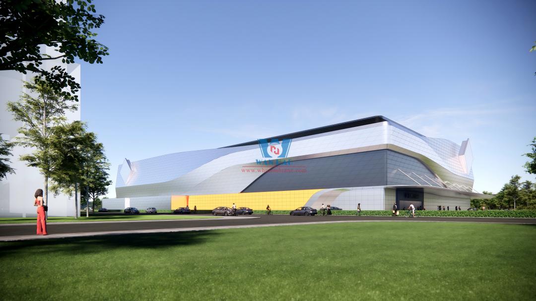 Green Heart Sea • Wisdom Industry-Finance Agribusiness Integration Project: ETFE Air Cushion Canopy Installation Green Heart Sea • Wisdom Industry-Finance Agribusiness Integration Project: ETFE Air Cushion Canopy Installation