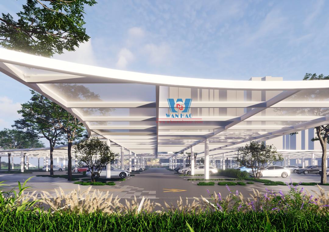 Green Heart Sea • Wisdom Industry-Finance Agribusiness Integration Project: ETFE Air Cushion Canopy Installation Green Heart Sea • Wisdom Industry-Finance Agribusiness Integration Project: ETFE Air Cushion Canopy Installation