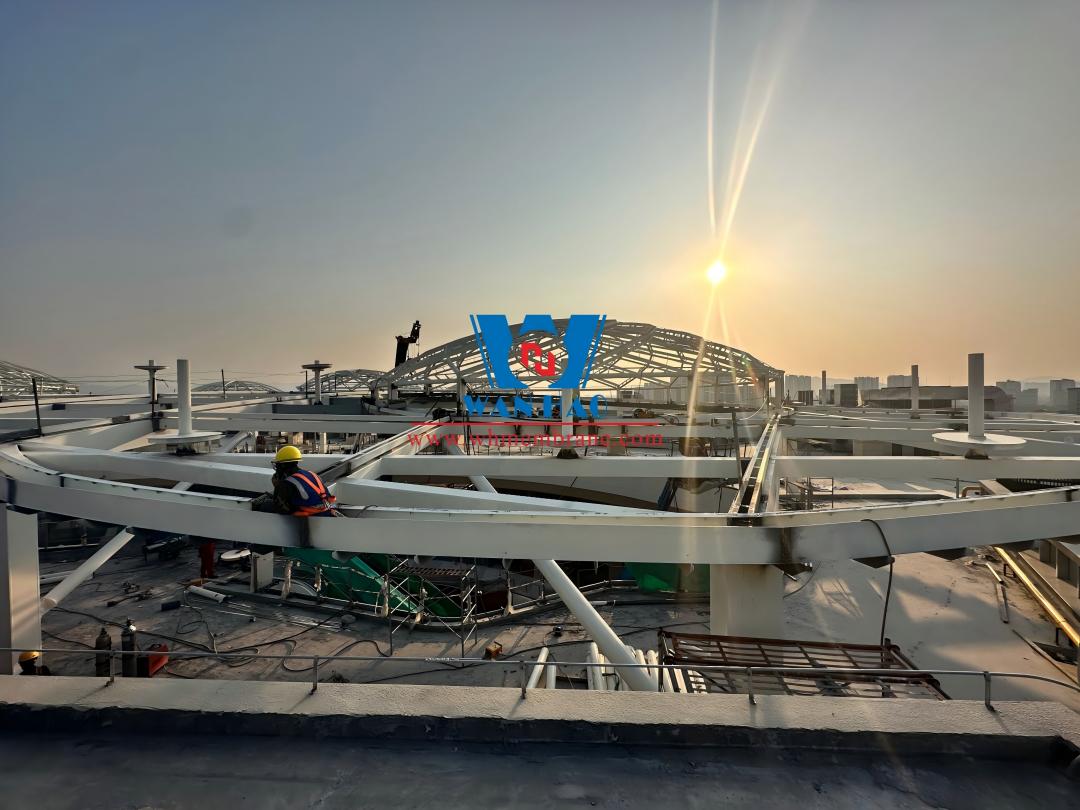 Guangzhou Conghua Phoenix New World Commercial Building ETFE PTFE Membrane Structure Project Guangzhou Conghua Phoenix New World Commercial Building ETFE PTFE Membrane Structure Project