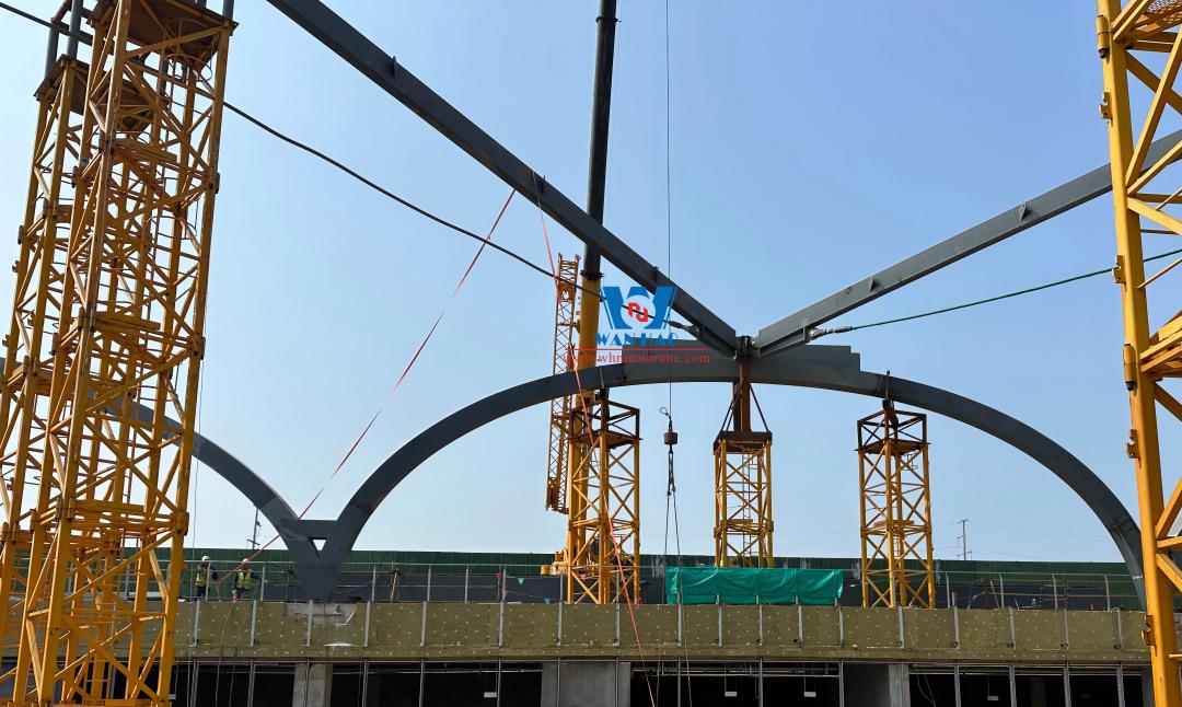 Shandong High-End Chemical Research Institute Project: ETFE Membrane Structure Engineering