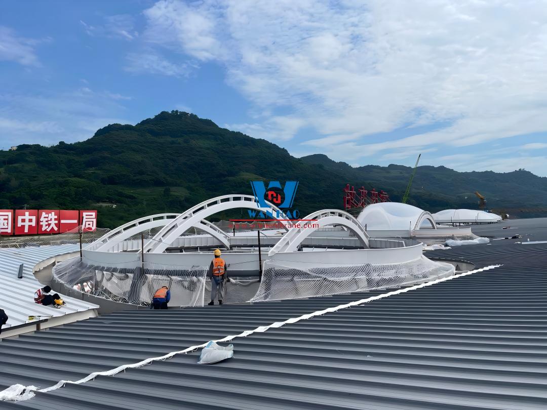 Chongqing East Station Membrane Structure Roof Project Chongqing East Station Membrane Structure Roof Project