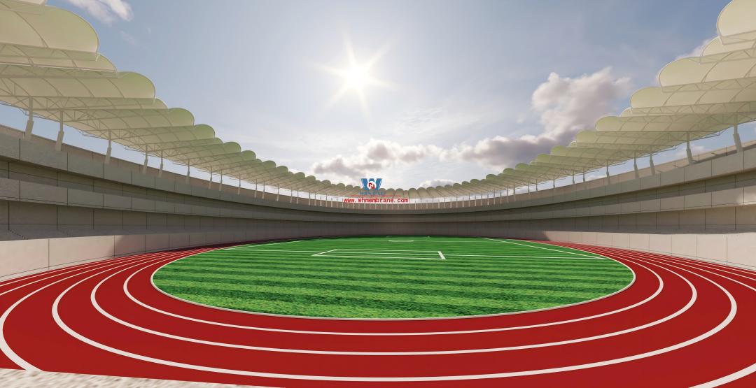 African Cup Kenya Stadium PTFE membrane structure roofing project