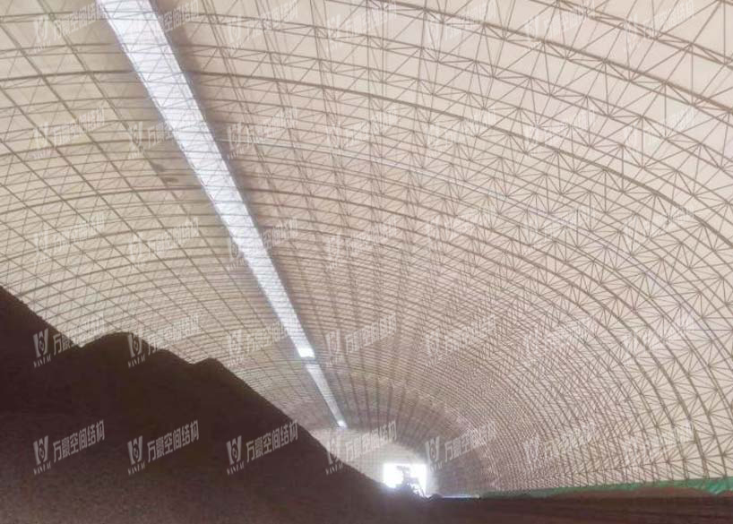 مشروع الهيكل الغشائي لمستودع الفحم في محطة توليد الطاقة بمدينة تشوشان