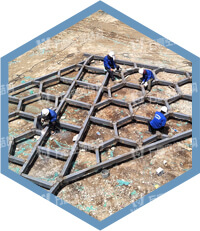 تجميع الهيكل الرئيسي