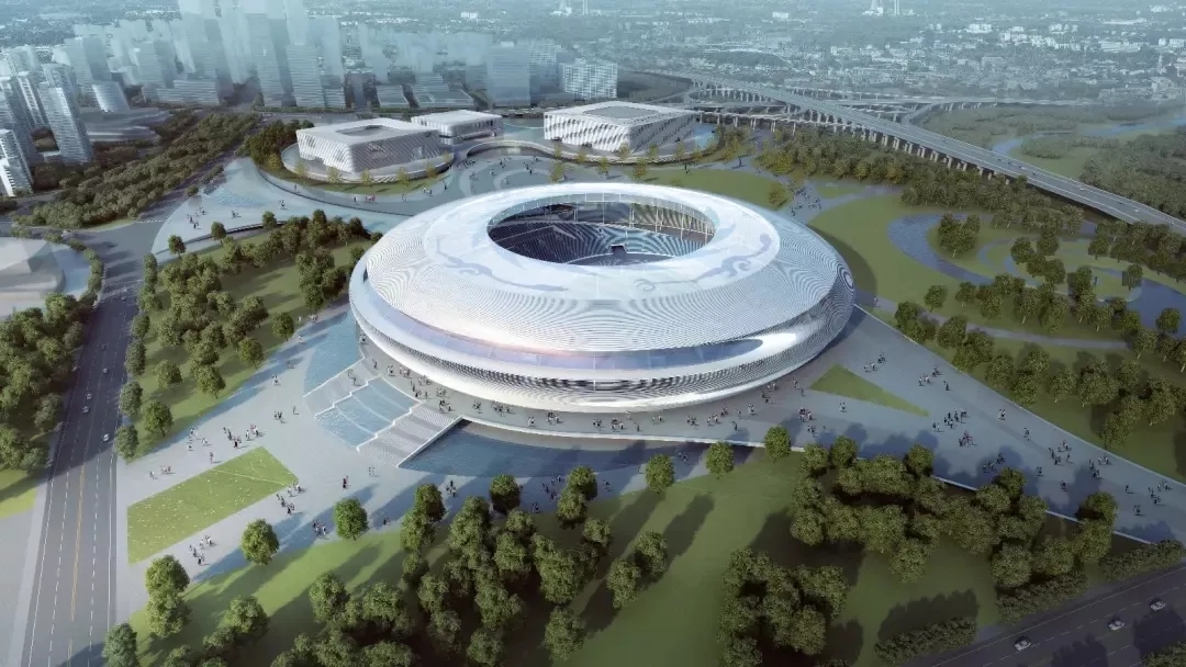 The main hall of Chengdu Universiade enters into the steel structure construction, and the 