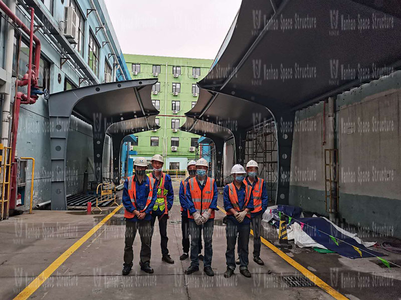 مشروع المظلّة الغشائية لشركة Gale Pacific للأقمشة المتخصصة