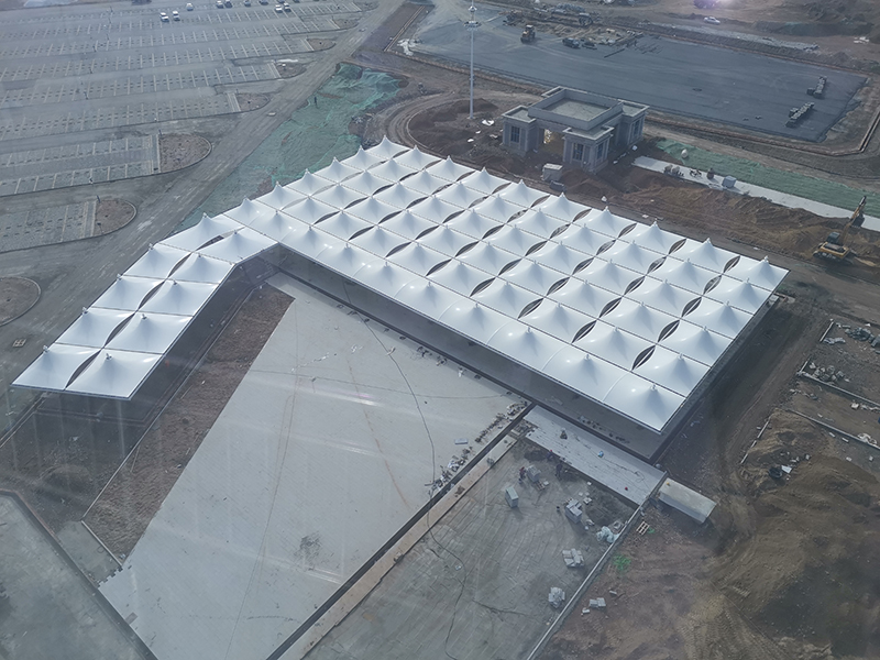 مشروع ممر الانتظار ذو الهيكل الغشائي – تشاكا المرحلة الثانية