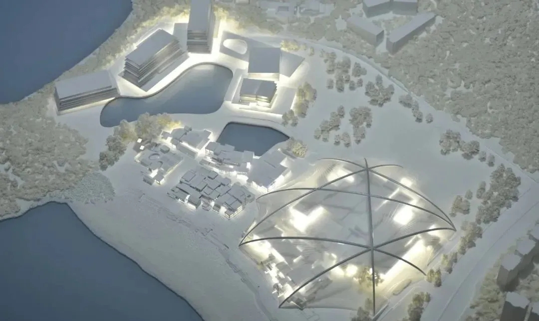 What would happen if the village under the dome landed?