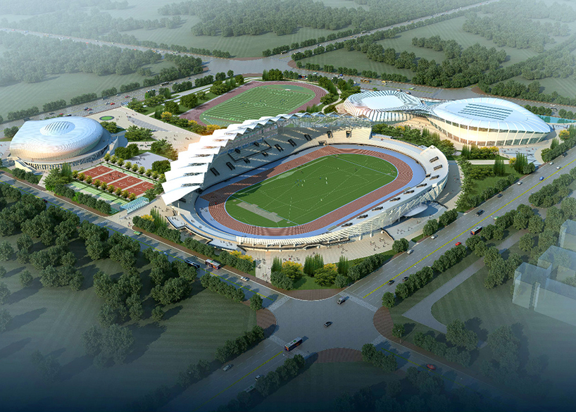 سقف PTFE لملعب تشانغيه الأولمبي.