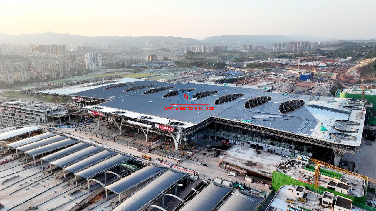 The construction of Chongqing East Railway Station is speeding up and drawing a new chapter of the project