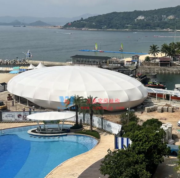 PTFE membrane structure multi-function hall