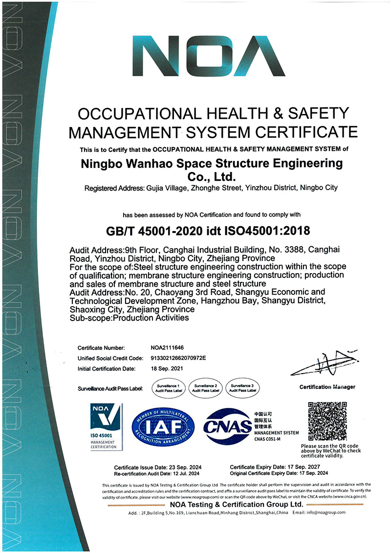 الصحة المهنية والسلامة الصينية