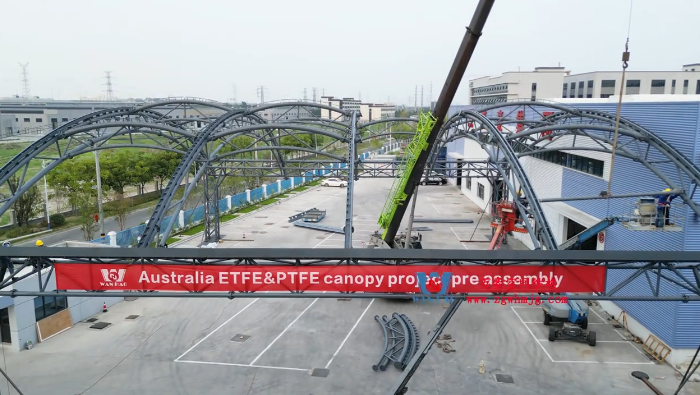 Significance of space steel structure preassembly