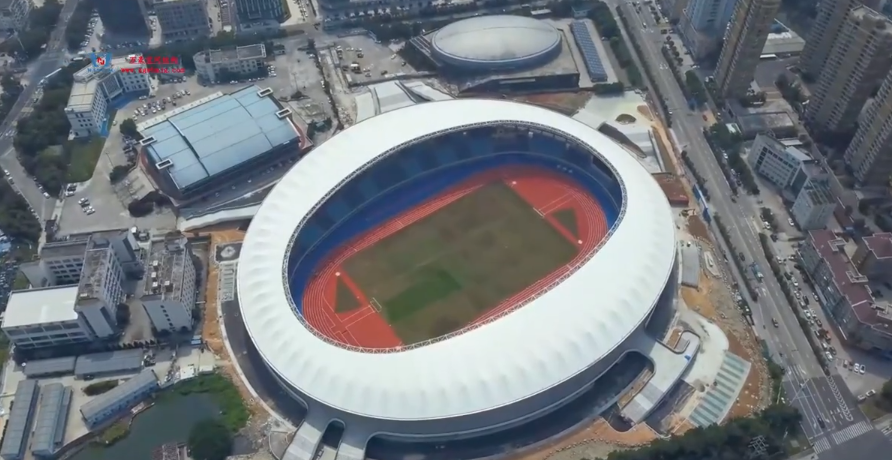 Wenzhou Pingyang Stadium PTFE membrane roof
