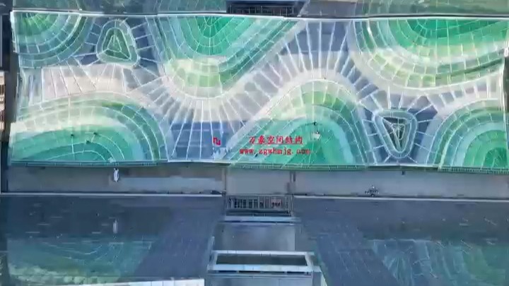 The artistic charm of membrane structure