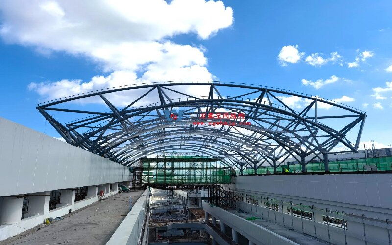 مشروع هيكل غشاء PTFE في الحرم الجامعي الجديد في جيانغدونغ للمستشفى الأول التابع لكلية الطب في هاينان