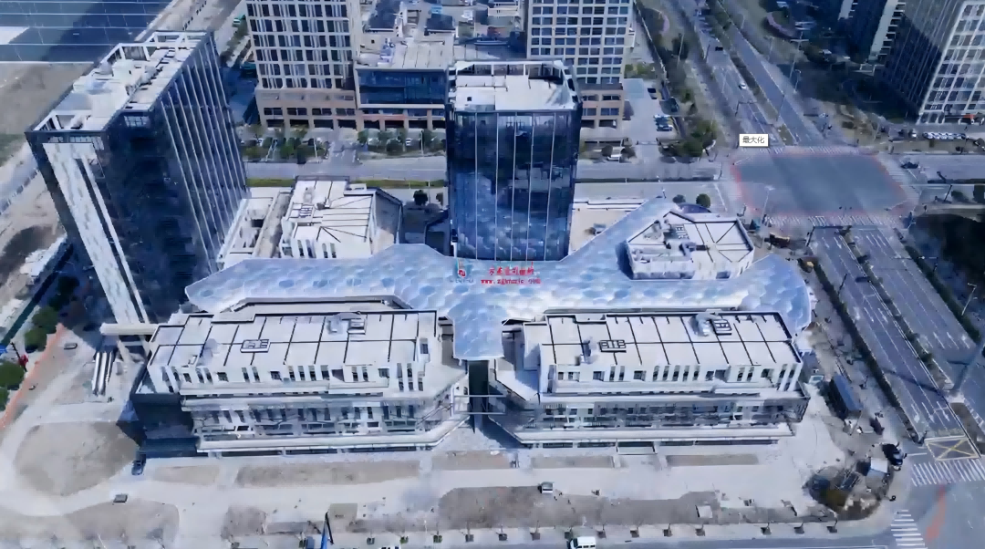 ETFE air pillow commercial canopy