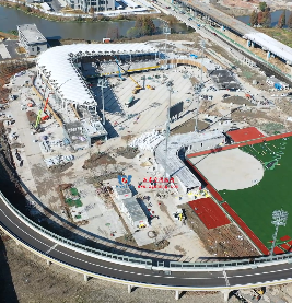 Membrane structure pit avoidance guide