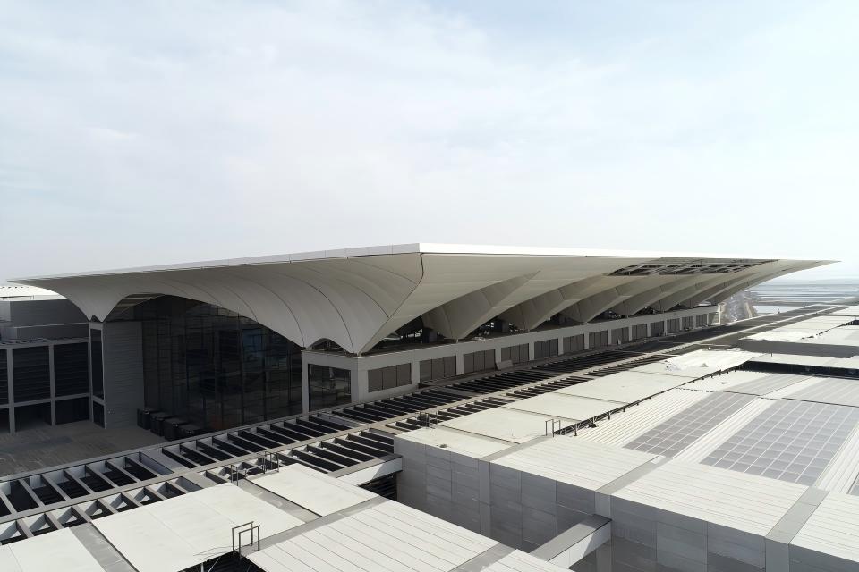 Membrane Structure International Exhibition Center,Qingdao