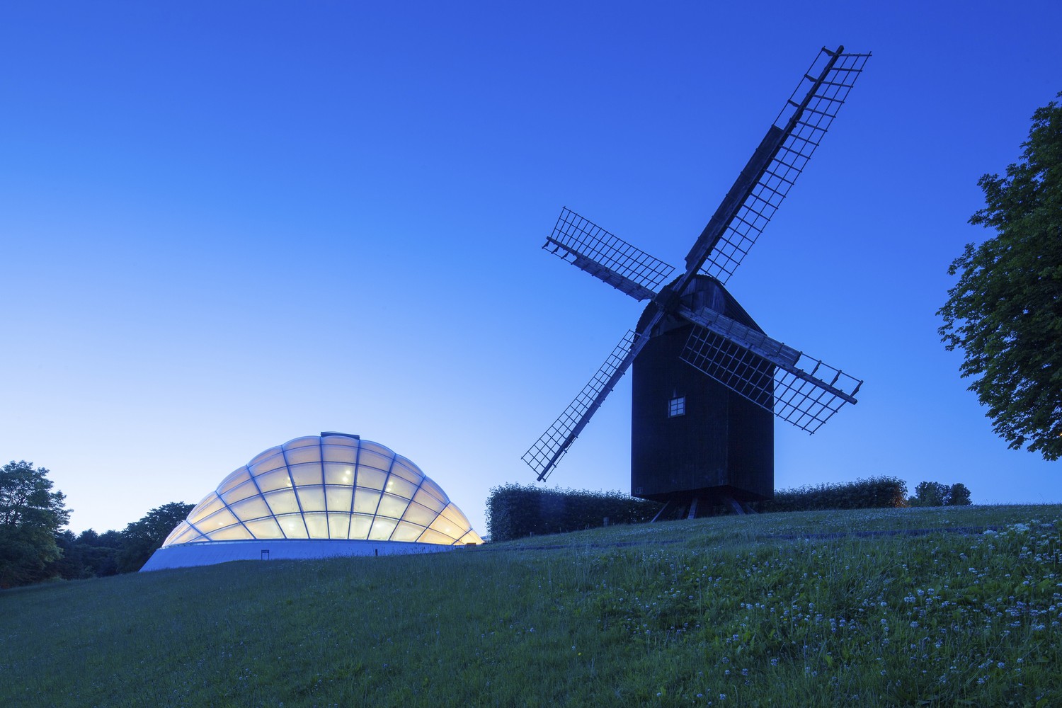 ETFE Membrane Structure for Sustainable Dome Greenhouse in Danish