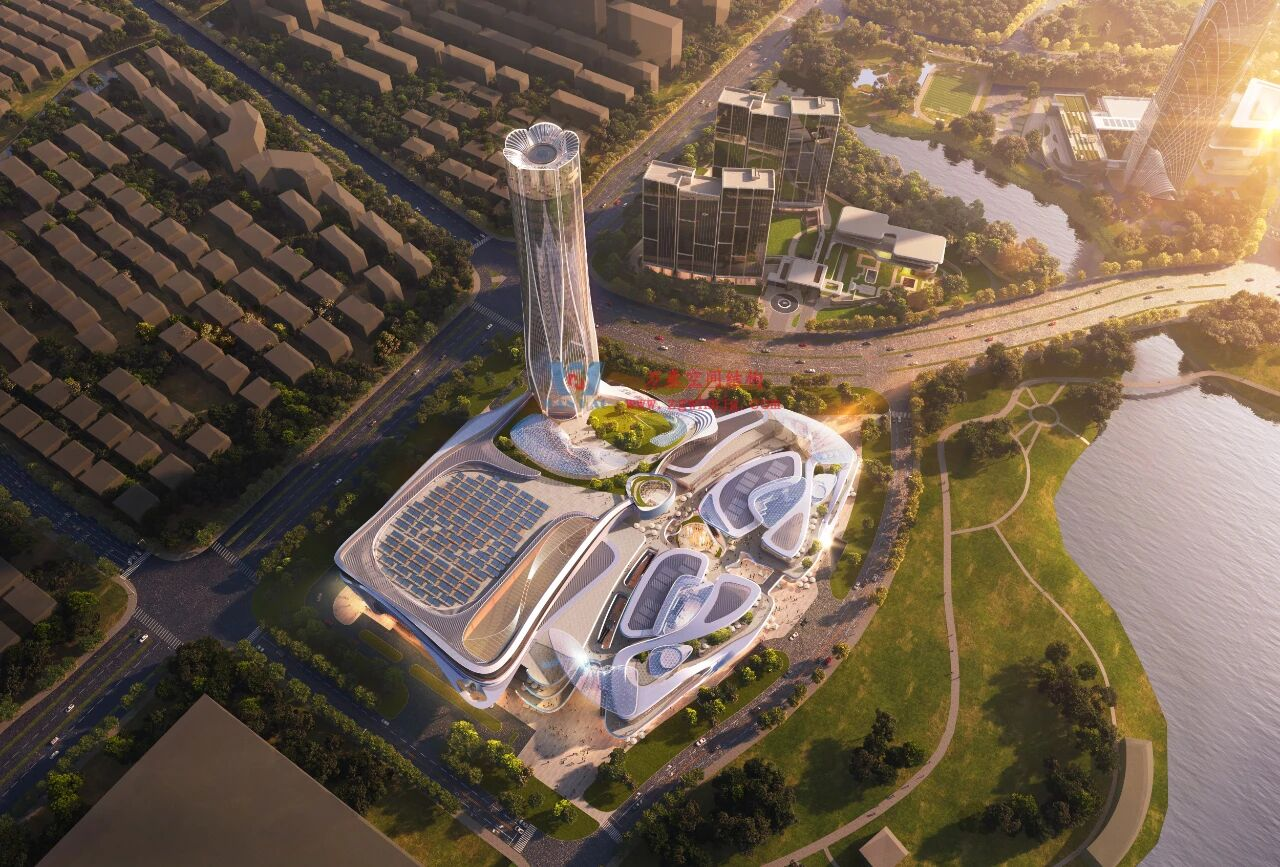 ETFE Air Cushion Membrane Structure for The Zhenshi Square Commercial Canopy