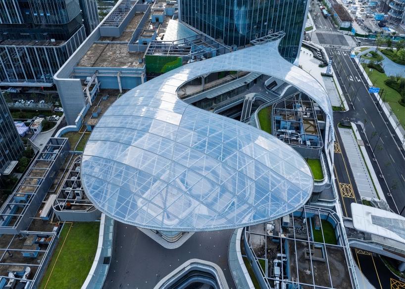 مشروع الهيكل الفولاذي لمدينة هوافا المالية الحيوية في شاوشينغ Shaoxing