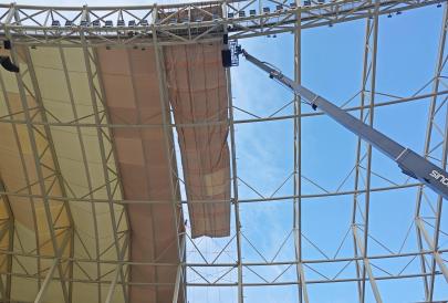 تركيب غشاء PTFE