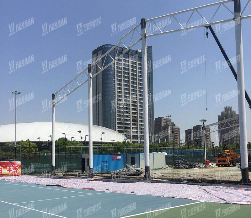 Ningbo Stadium Tennis Center Membrane Structure Project Ningbo Stadium Tennis Center Membrane Structure Project