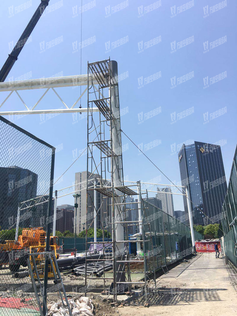 Ningbo Stadium Tennis Center Membrane Structure Project Ningbo Stadium Tennis Center Membrane Structure Project