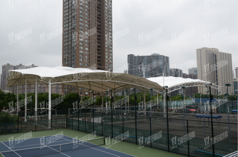 Ningbo Stadium Tennis Center Membrane Structure Project Ningbo Stadium Tennis Center Membrane Structure Project