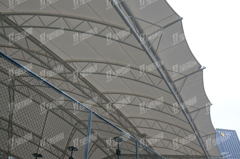 Ningbo Stadium Tennis Center Membrane Structure Project Ningbo Stadium Tennis Center Membrane Structure Project