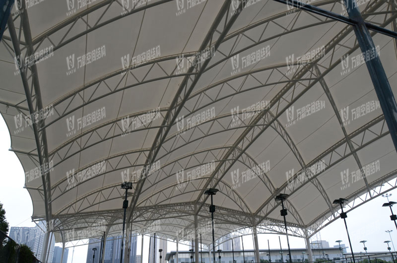 Ningbo Stadium Tennis Center Membrane Structure Project Ningbo Stadium Tennis Center Membrane Structure Project